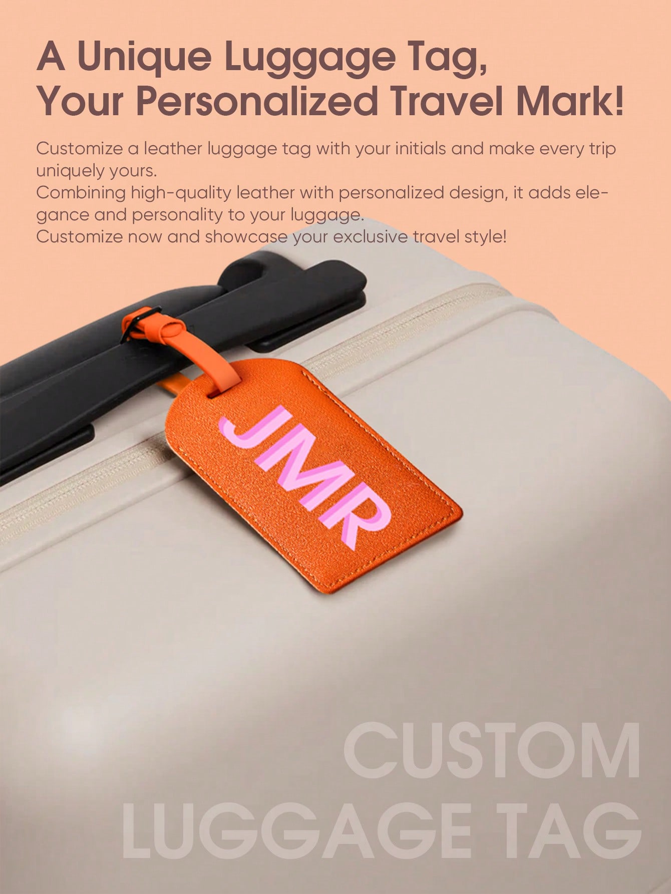 Tag Bagasi Inisial Pribadi Hur - Label Maker ulasan dan harga