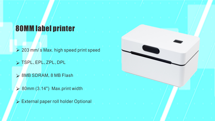 Mesin Printer Label Thermal 80 - Label Printer ulasan dan harga