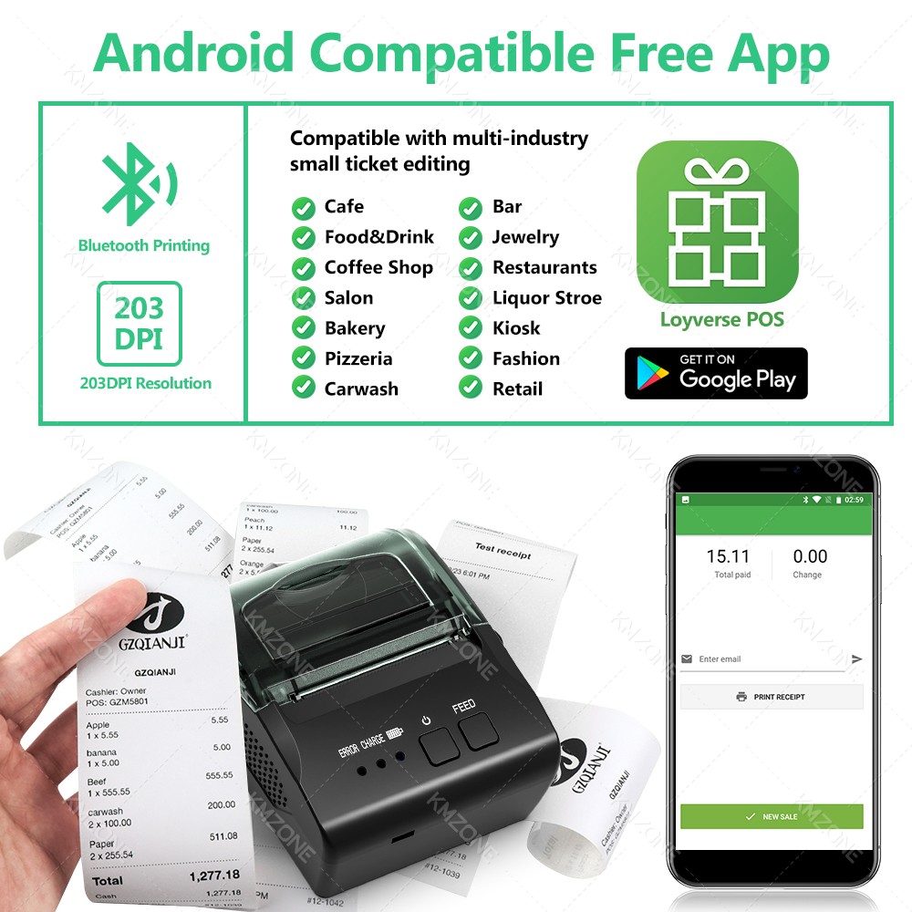 Printer Mini seluler, penerima - Commercial Book Printing Machines ulasan dan harga