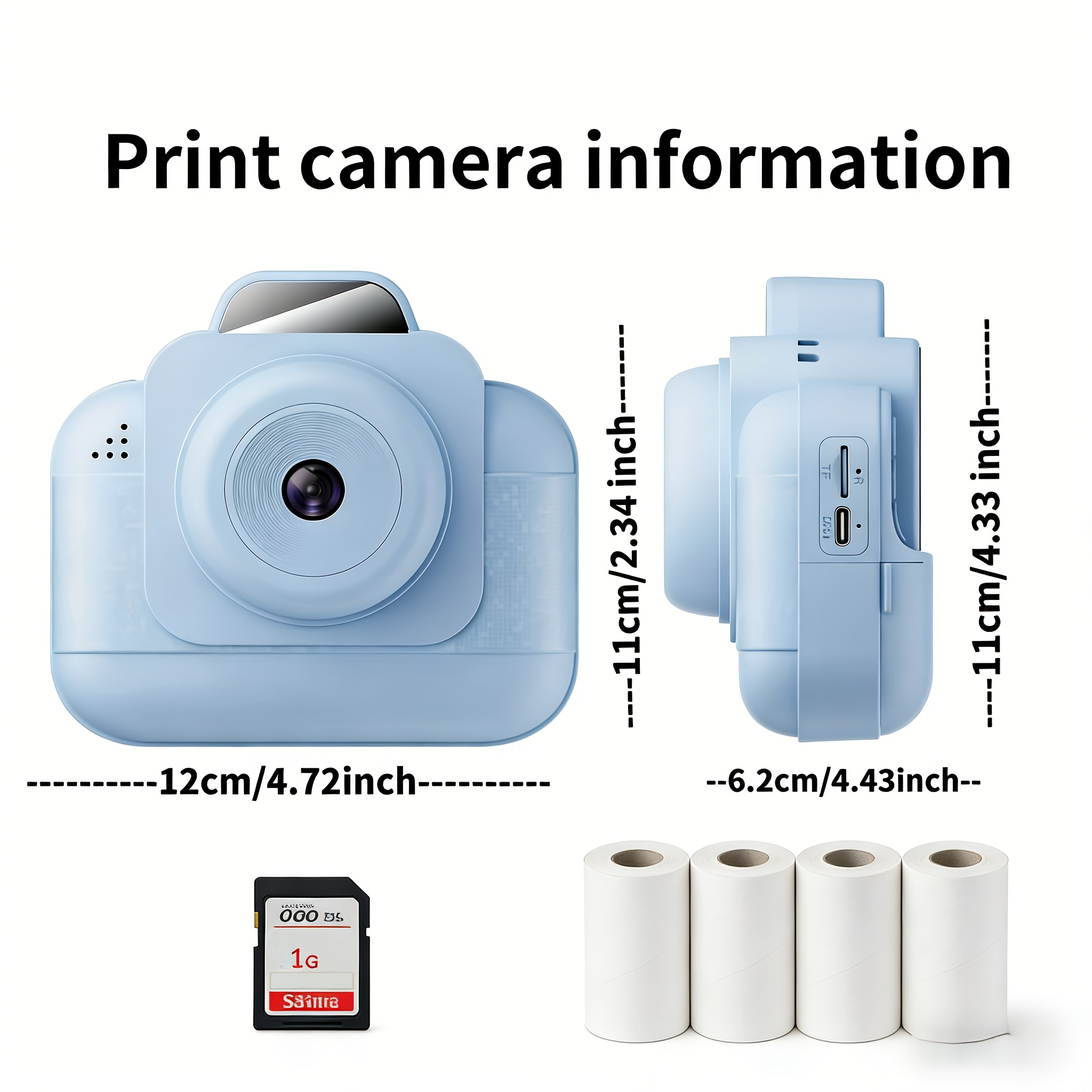 Printer foto portabel (biru) d - Photo Printer ulasan dan harga